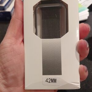 Silver Mesh Watch Band for 42MM Smartwatch